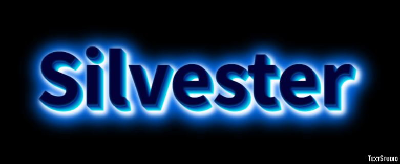 Silvester Text Effect