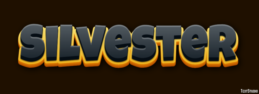 Silvester Text Effect