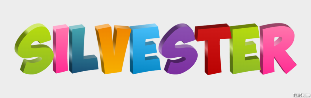 Silvester Text Effect