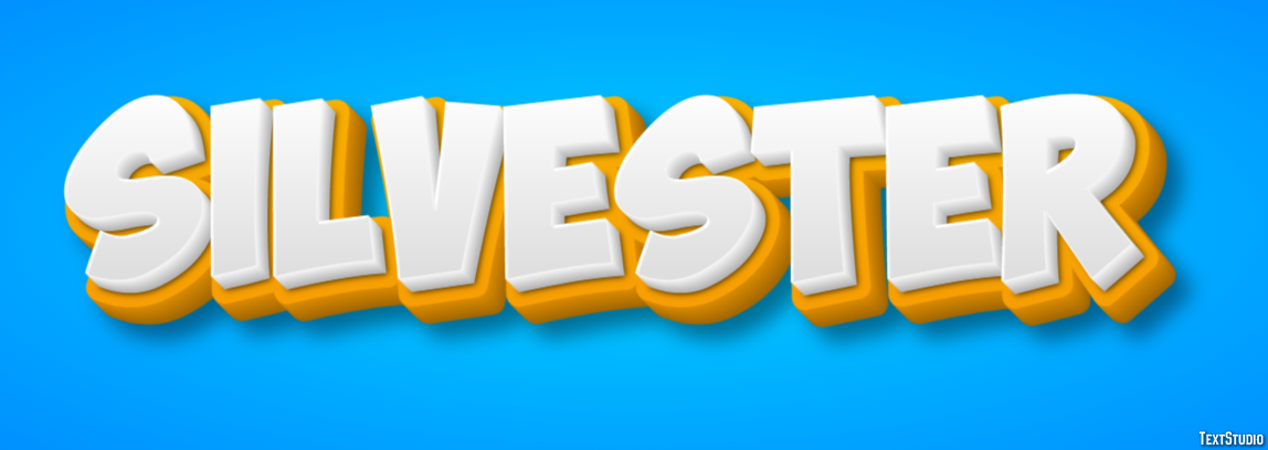 Silvester Text Effect