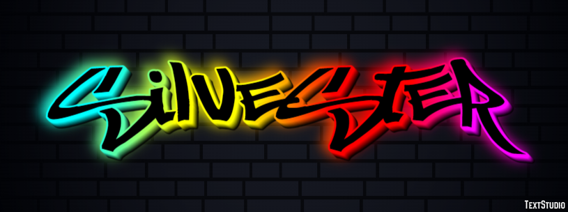 Silvester Text effect