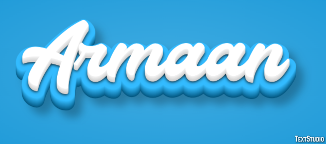 Armaan Text Effect