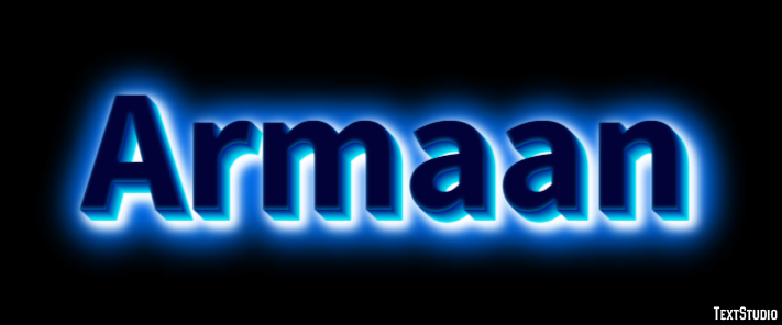 Armaan Text Effect