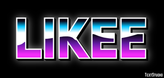 Likee Text effect