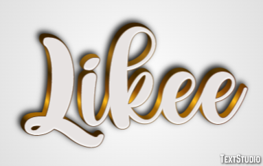 Likee Text effect