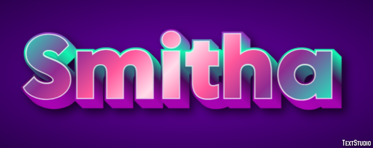 Smitha Text Effect