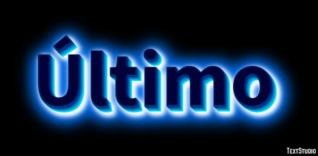Último Text Effect