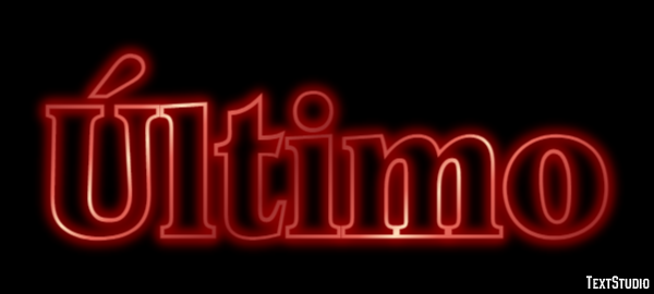Último Text Effect
