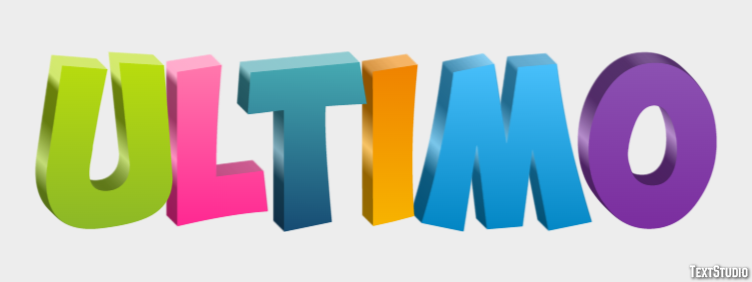 Último Text Effect