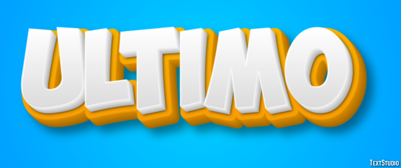 Último Text Effect