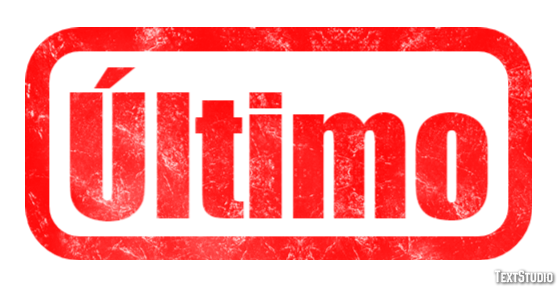 Último Text effect