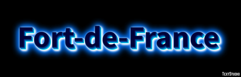 Fort-de-France Effetto testo