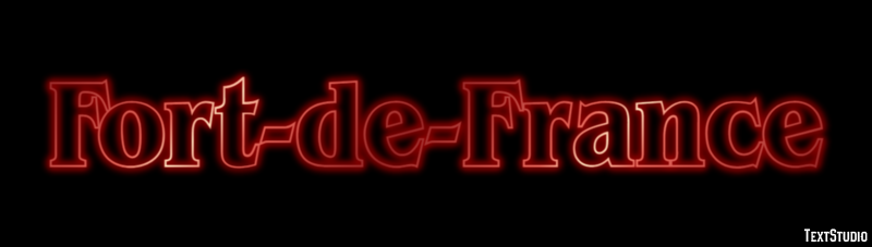 Fort-de-France Effetto testo