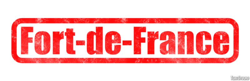 Fort-de-France Effetto testo