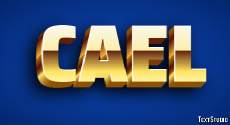 Cael Effetto testo