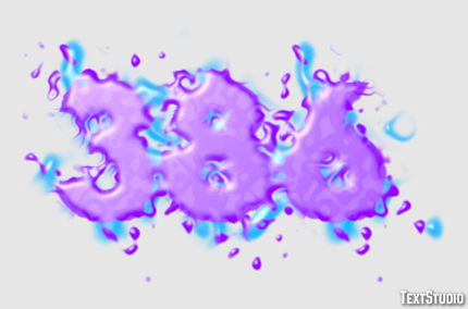 386 Texteffekt