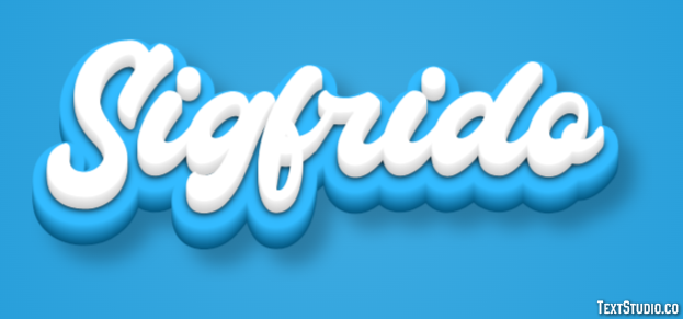 Sigfrido Effetto testo