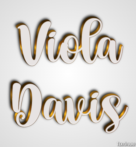 Viola Davis Metin Efekti