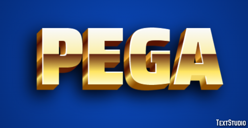 Pega Texteffekt