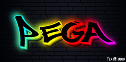Pega Texteffekt