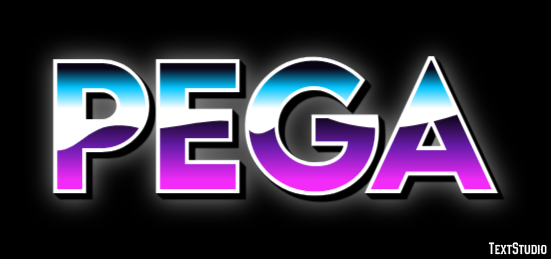 Pega Texteffekt