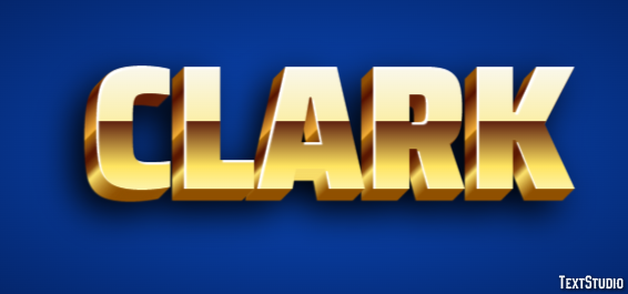 Clark Text Effect