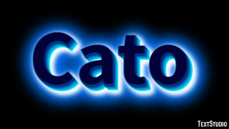 Cato Эффект текста