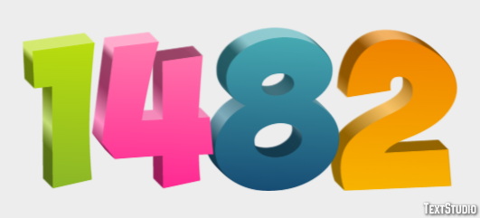 1482 Effetto testo