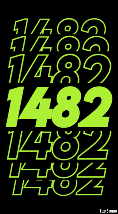 1482 Эффект текста