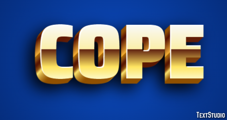 Cope Text Effect