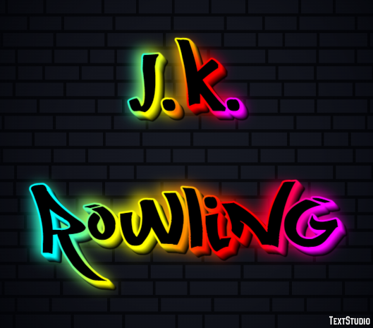 J.K. Rowling Texteffekt