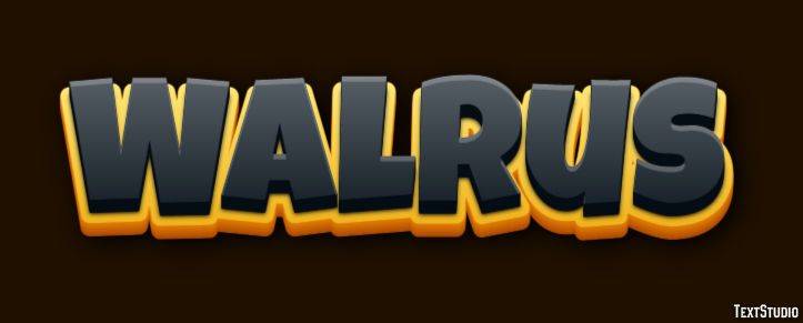 Walrus Text Effect