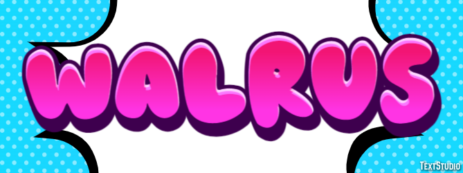 Walrus Text Effect
