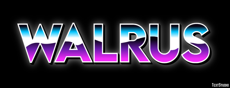 Walrus Text Effect