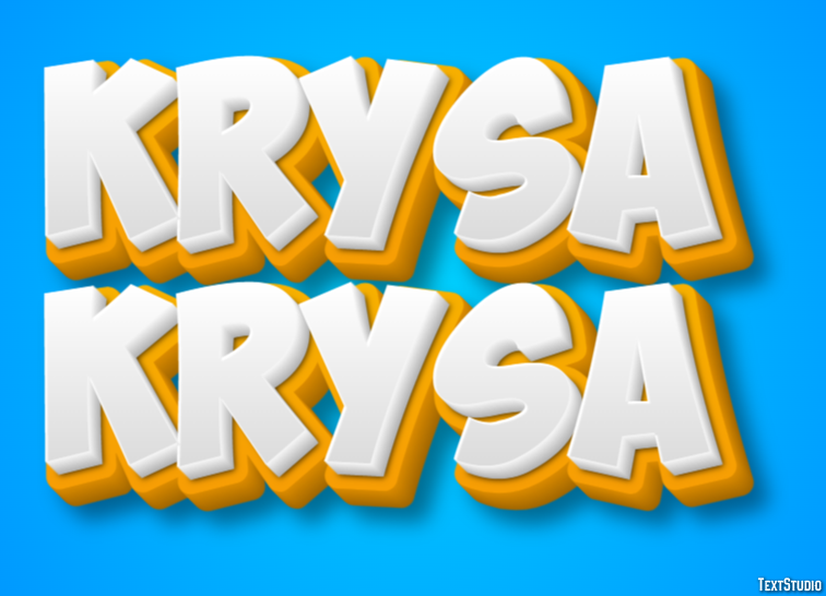 крыса krysa Текстовый эффект