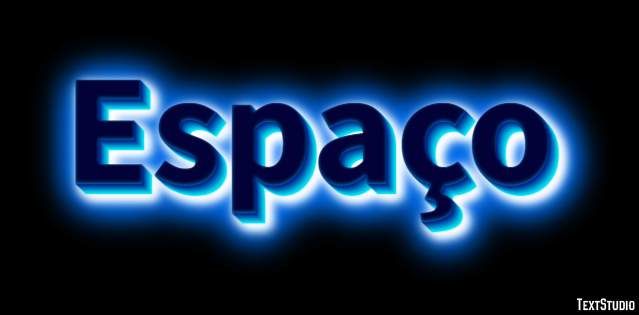 Espaço Text effect