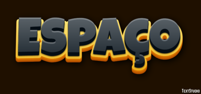 Espaço Text effect
