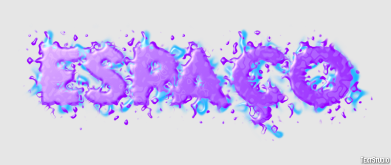 Espaço Text effect