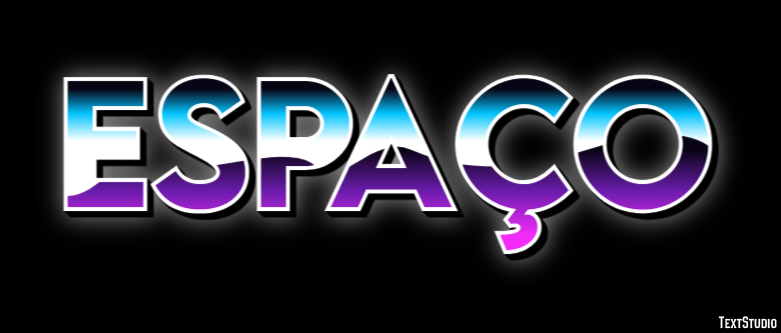 Espaço Эффект текста
