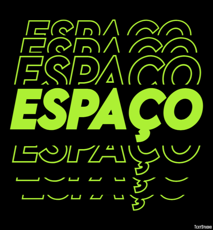 Espaço Text effect