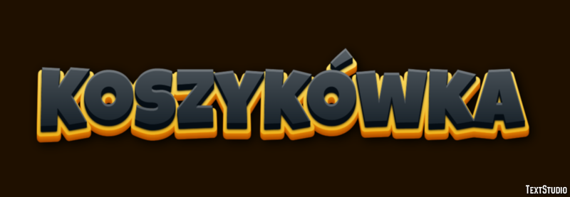 Koszykówka Efeito do texto