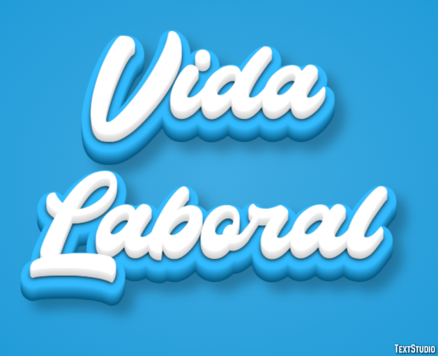 Vida Laboral Efeito de texto
