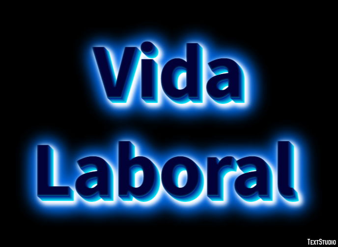 Vida Laboral Efeito de texto