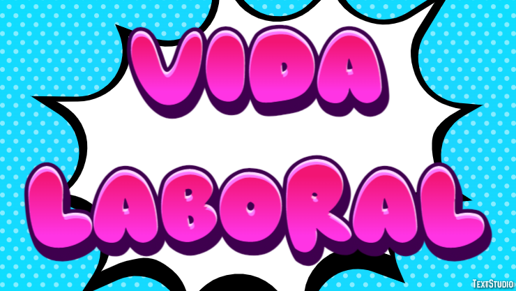 Vida Laboral Efeito de texto