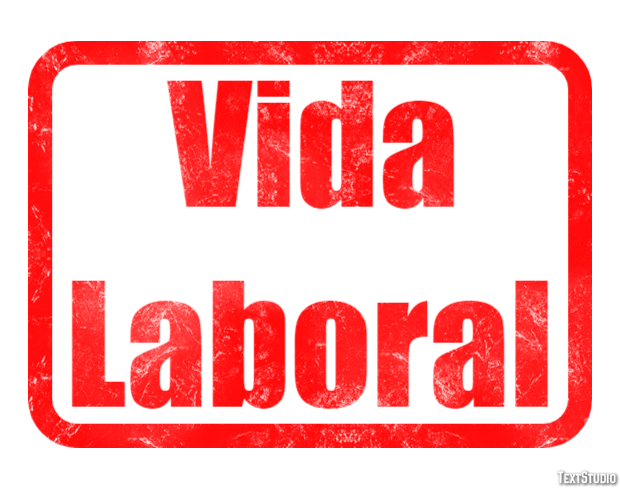 Vida Laboral Efeito de texto