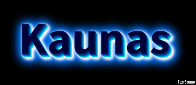 Kaunas Text Effect