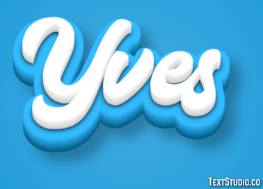 Yves Text Effect