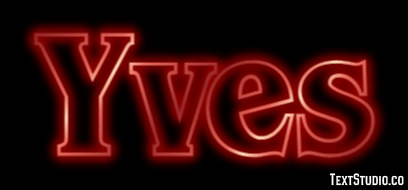 Yves Text effect