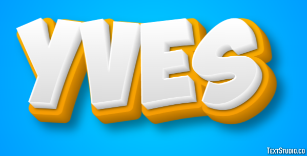 Yves Text Effect