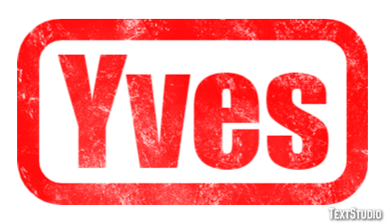 Yves Text effect